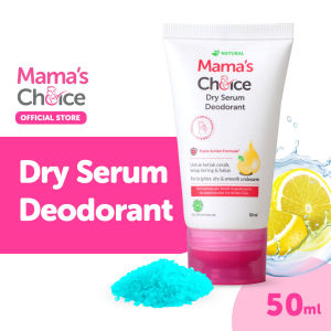 Deodorant Natural - Mamas Choice Dry Serum Deodorant (Dapat Digunakan untuk Ibu Hamil dan Menyusui)