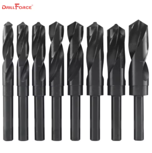 DRILLFORCE 1/2 inch Dia Black Oxide Finish HSS Twist Drill Bit 12mm to 22mm Single Piece Not a Set