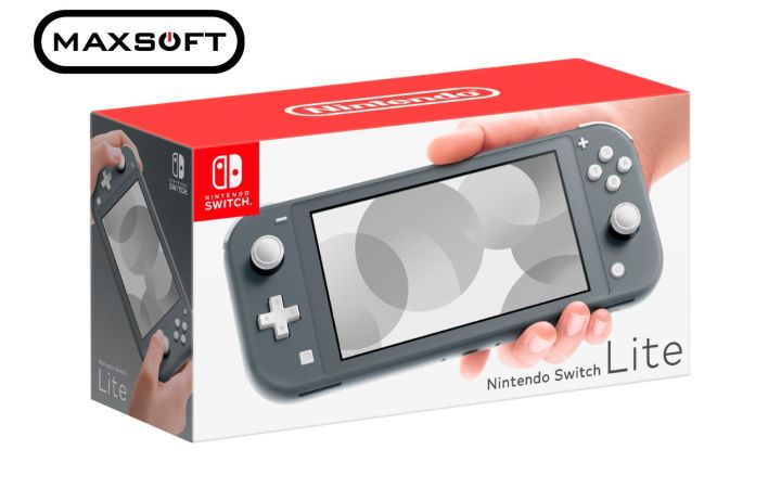 Nintendo Switch Lite Console Gray Malaysia Version Lazada Lazada