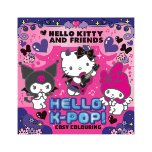 Hello Kitty & Friends Cosy 96 Pages Colouring Book For Kids To Color Every Characters