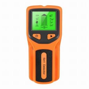 EG【Ready Stock】5 In 1 Multi-functional LCD Digital Wall Detector Metal Wood Studs Finder AC Cable Live Wire Scanner