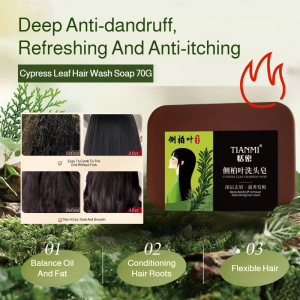 🔥Super Low Price 🔥Handmade Siberian Leaf Hair Nourishing Conditioner Deep Cleansing Hair Wash Soap Biota Shampoo Bar  Strengthens Hair Roots Dandruff Treatment Refreshing Itch Relief Solid Shampoo Deep Cleansing Dandruff Treatment Shampoo Bar