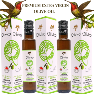 Olivko Premium Extra Virgin Olive Oil 250ml Minyak Zaitun Extra Dara