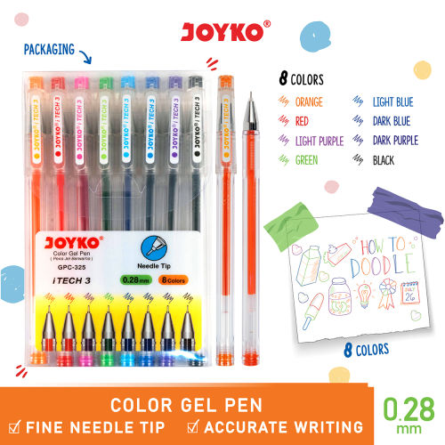 Evaluasi Pulpen Joyko Warna-Warni: Alternatif Hemat untuk Journaling Dibanding Sakura, Zebra, dan Muji