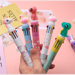 Bút Bi Nhiều Ngòi Hình Thú - Bút Bi 10 Ngòi Hình 3D Kiểu Dáng Xinh Xắn Đáng Yêu - BEYOU