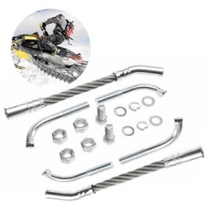 Ice Scratchers Breaking Machine Icebreaker Reverse Kit for Snowmobile Carbides Tipped Track Snow Lubricator Accessories