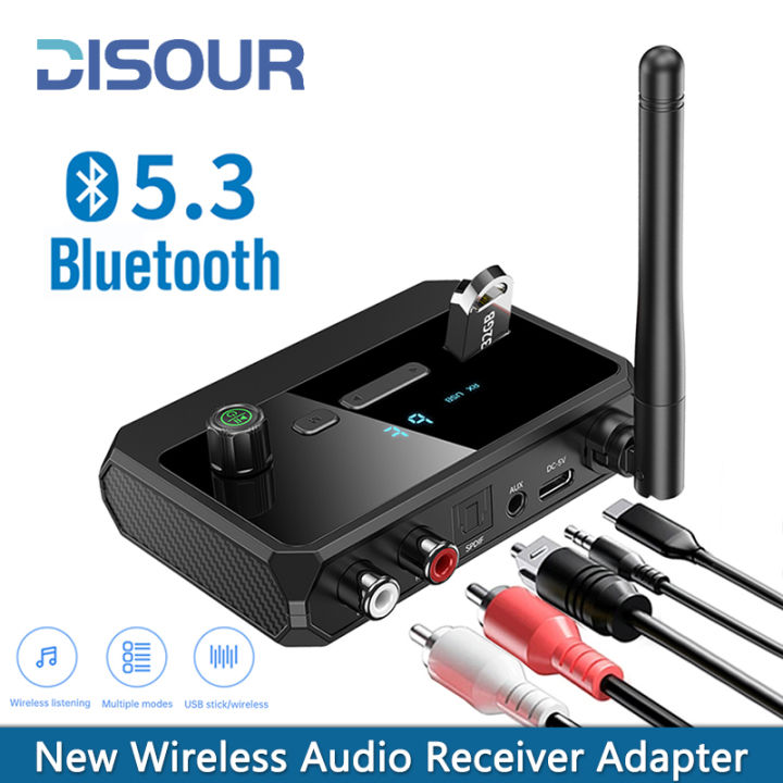 New Bluetooth Audio Receiver Wireless Support U-disk Audio