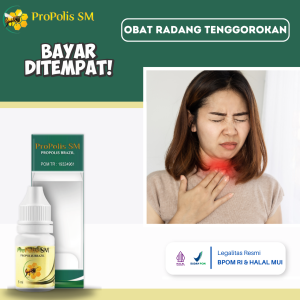 Obat Radang Tenggorokan Obat Tenggorokan Sakit Obat Faringitis Obat Tenggorokan Sakit Dan Susah Menelan Obat Pembengkakan Di Tenggorokan Obat Susah Menelan Obat Pembengkakan Kelenjar Di Leher Dengan Propolis SM