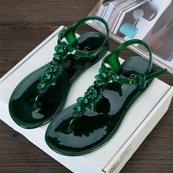 Spot 【On Sale】LALA IKAI Flip Flops Sandals Women Flat Sandal Summer ...