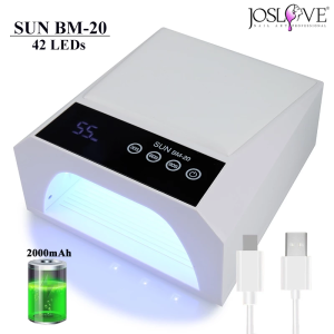 JOSLOVE 380W UV LED Nail Lamp 81LEDs with LCD Screen Three-speed Time Adjustment Professional Nail Dryer