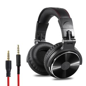 XueChur Oneodio Wired Professional Studio Pro DJ Headphones With Microphone Over Ear HiFi Monitors Music Headset Earphone For Phone PC