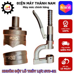 Khuôn đột cho kìm đột lỗ tôn thủy lực SYD32  chuyên dụng cho thợ  bao khỏe bao bền