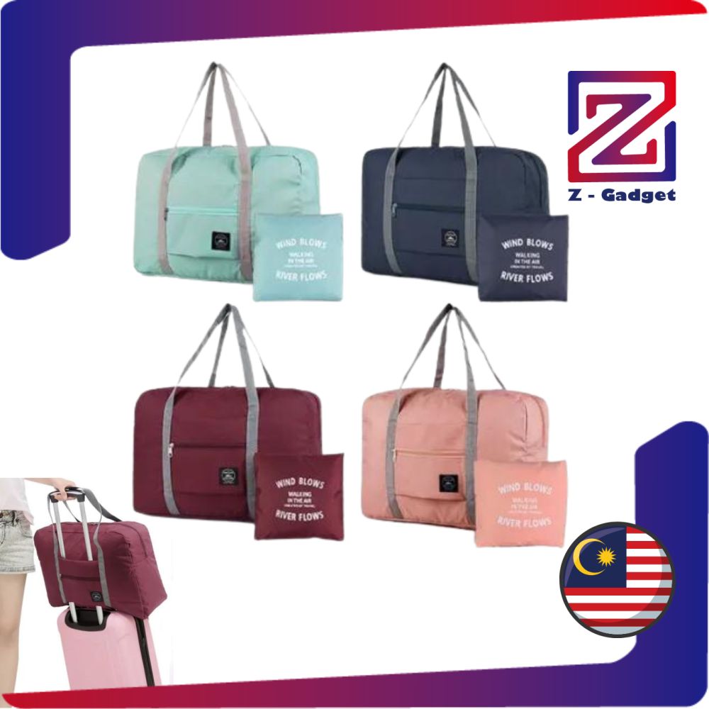 Borsa palestra pieghevole in nylon impermeabile organizer viaggio_voghion.com