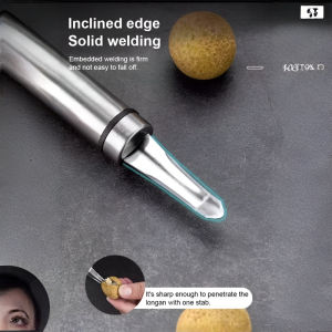 Shrimp Removal Tool Sharp Manual Measurement Seed Removal Split not Easy to Fall Off Remove the Dragons Eye