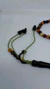 TASBIH MUSLIM SEMI TRINJANI 9 KAYU BERTUAH NUSANTARA