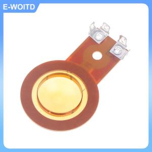 【E-WOITD】 1PC DIY Accessories 25.4mm Horn Treble Film With Bracket Resin Membrane Drive Head Tweeter Voice Sound Film Buzzer