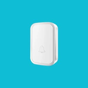 CACAZI DC Battery-Operated Wireless Doorbell Waterproof Intelligent 300M Remote 60 Chimes Cordless Home Outdoor Door Bell Hot