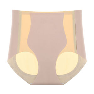 【SingaBralette】 High Waist Seamless Panties Pure Cotton Crotch Ice Silk Breathable Hip Lifting Tummy Control Underwear