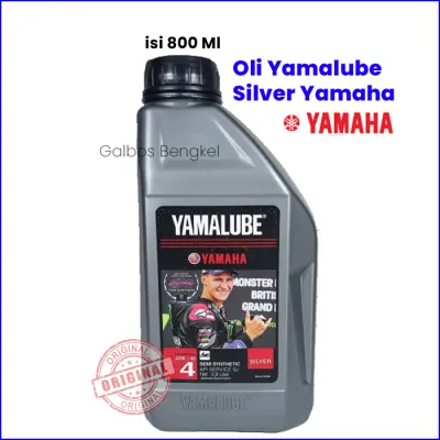 Oli Mesin Motor Yamalube Silver 800 ML Sae 20W-40 Oli Motor Bebek 4 Tak Murah