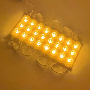 1PC Motorcycle/Car New 3 LED Round Module Light