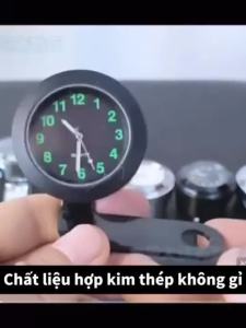Đồng Hồ phát sáng Gắn Xe Dành Cho Xe Điện Vinfast Feliz & Evo Và Cho Mọi Loại Xe Máy