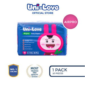 UniLove Airpro Baby Diaper 30s (Medium) Pack of 1