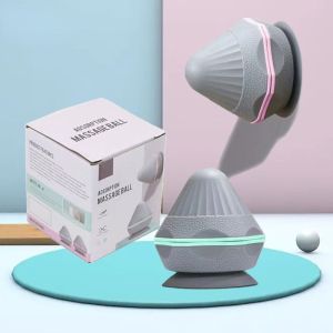 YINGXING Portable Fascia Ball Relaxation Flexibility Massage Cone Yoga Release Shoulder Neck Muscle Release Massager Women