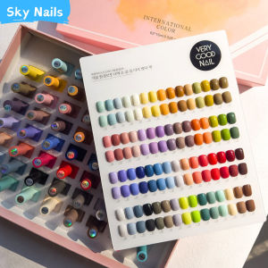 VERY GOOD NAIL 60 สี ชุดทาเล็บเจล สีอิ่มตัว ติดง่าย แถมฟรีชาร์ทสี+เบสโค้ท+ท็อปโค้ต พร้อมส่งทันที
