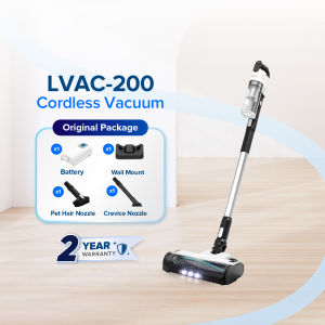 Levoit LVAC-200 Self-Standing Cordless Vacuum Cleaner 4-in-1 with Anti-Hair Wrap Pet Hair Nozzle | 2 Years Warranty