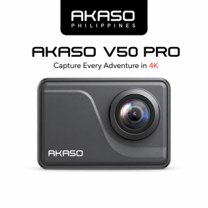 AKASO V50 PRO | 6-Axis Electronic Image Stabilization (EIS) | 4K30fps Ultra HD Videos | 20MP Photos