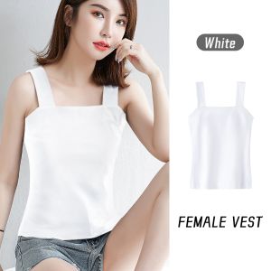3/1PCS Square Neck Camisole Womens underwearSummer Inner Bottoming Shirt SleevelessTop Outer Wear bra