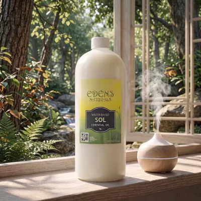 Long Lasting Essential Oil Air Freshener Humidifier Air Purifier for Room - Diffuser Scent Fragrance by Edens Naturals