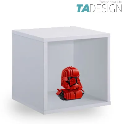 Furniture Direct DY Wall hanging Cube Kitchen Cabinets Wall Unit / Kitchen Storage / White / Hanging Shelf / Book Shelf