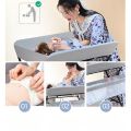 Bàn thay tã cho trẻ sơ sinh WEHO có thể gấp gọn tiện lợi - Bàn thay bỉm chuyên dụng cho bé bằng kim loại có bánh xe. 