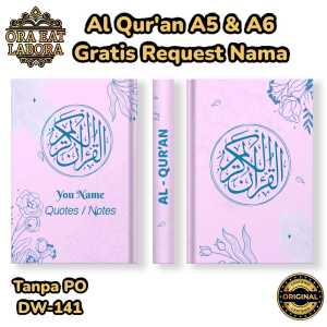 Hampers 10In1 Al-Quran A5 Custom Series Pink Sajadah Hijab Tasbih Kado Wanita Muslimah Souvenir
