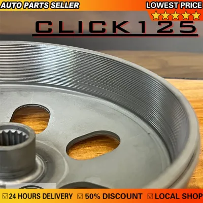 CLICK 125 CLUTCH BELL WITH GROOVE / REGROOVE【Original+24hours delivery】COD