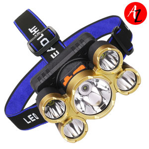 Rechargeable Headlamp Flashlight Head Lamp Motion Headlamps for Camping Running Hiking Outdoors