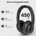 RETEKESS TA006 Wireless Headphone Stereo for TV Watching, TV Headphones with Charging Dock, Power Display, 3.5mm AUX, RCA, Coax-in. 