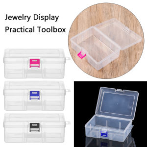 X CRAFT HOME High Quality Screw Sewing Boxes Transparent Plastic Container Box Jewelry Display Practical Toolbox Screw Storage Cases