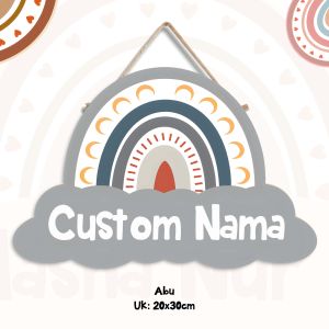Hiasan Dinding Custom Nama Dekorasi Dinding Kamar Anak