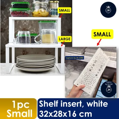 ikea VARIERA Shelf insert white wonderful extra storage space /Simple Stackable Kitchen Rack Organizer / Simple Spice Rack / Space-Saving /Shelf Storage Rack