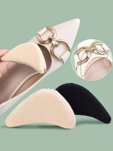 JS SHOP 1Pairs Sponge Insert Pad for Forefoot for Women High Heels Half Sponge Pad for Shoes Foot Filler Pad Anti-Pain Cushions