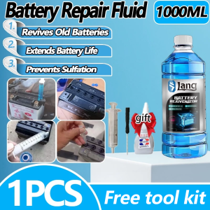 ✨Large‑Volume Value Pack✨Battery Repair Fluid 1000ml Restores Performance · Extends Life With Free Tools battery repair fluid battery activator desulfator