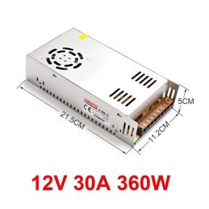 AC 220V to DC 12v Power Supply 30a 360W Source Led Switching Power Supply 12 V Led Driver Transformer