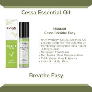 Cessa Moms Breathe Easy MELEGAKAN PERNAFASAN & Stay Calm BEBAS PENING