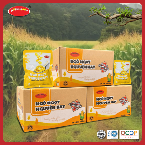 Thùng 24 Gói Ngô Ngọt ASIA HOME Ăn Ngay hoặc chế biến - Không chất bảo quản - Chuẩn Xuất Khẩu