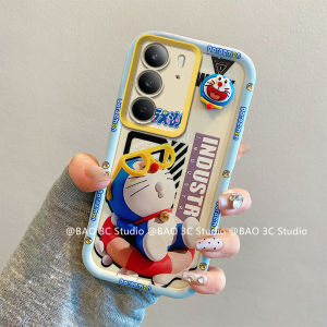 Cartoon Casing Realme C71 C75x NFC Realme 14X 5G New Cute Trend Creative Fashion 3D Doll Doraemon Hello Kitty Luffy Pikachu Shockproof Phone Case with Lanyard 2025