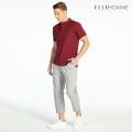 ELLE HOMME | เสื้อโปโลคอจีน แขนสั้น สกรีนโลโก้ ELLE HOMME สวมใส่สบายได้รูปทรงสวย | W8K904. 