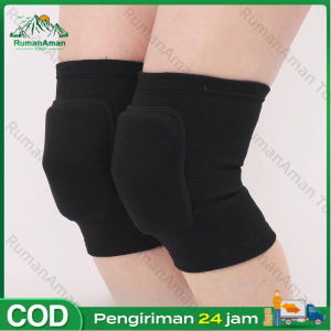 Pelindung Penyangga Sepasang Elbow Support Sepasang Knee 2 PCS Knee Kneepad Deker Pelindung Lutut Fitnes Kiper Hiking Mendaki Lari Lutut Decker Sport Safety Anak Anak dan Dewasa Kiri Kanan