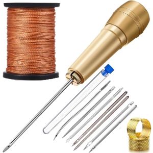 SVSAKZ168 Replaceable Leather Sewing Awl Set Multifunctional Professional Shoes Repair Tool Kit Durable DIY Craft Punch Stitching s Beginner Craft